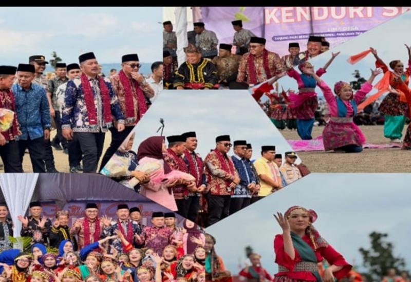 Ribuan Warga Padati Kenduri Sko Lima Desa Tanjung Pauh Mudik, Dihadiri Gubernur Jambi dan Bupati Kerinci