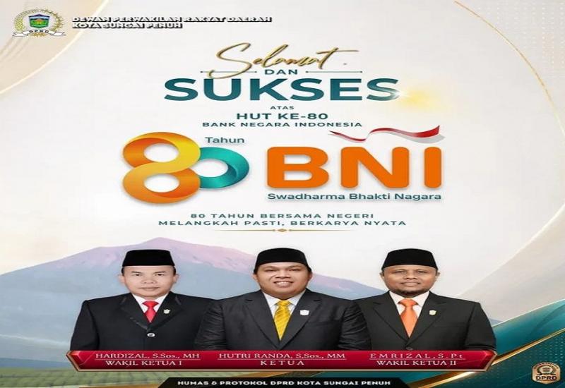 HUT BNI KE 80