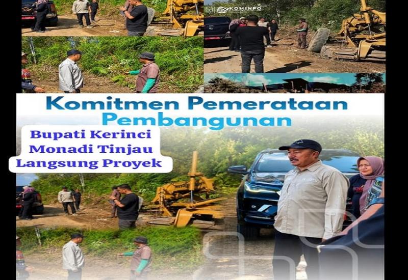 Pemerataan Pembangunan: Bupati Monadi Tinjau Progres Jalan Selampaung–Masgo Tangguh Tantangan Fiskal
