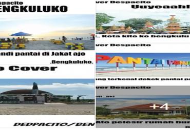 Despacito Bengkuluko Karya Mudiee Bkl kenalkan wisata Bengkulu