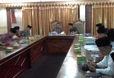 Plt. Gubernur Bengkulu rapat dengan kepala OPD terkait usulan kembali pembentukan UPTD