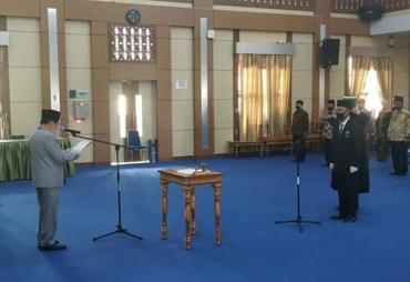 Wako AJB Lantik Alpian Sebagai Pj Sekda