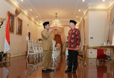 GUBERNUR FACHRORI SAMBUT BAIK USULAN PERKUATAN KONEKTIVITAS JAMBI-BENGKULU