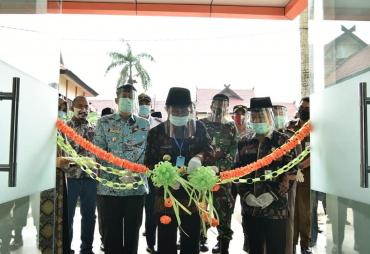 TINGKATKAN PELAYANAN PENANGANAN COVID-19, FACHRORI RESMIKAN RUMAH ISOLASI MANDIRI