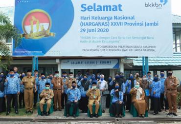 TINGKATKAN KUALITAS KELUARGA PEMPROV JAMBI DUKUNG PROGRAM BKKBN 