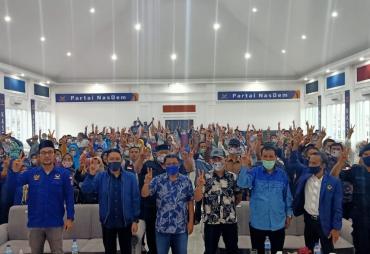 Konsolidasi Partai Nasdem Siap Menangkan Fikar Yos