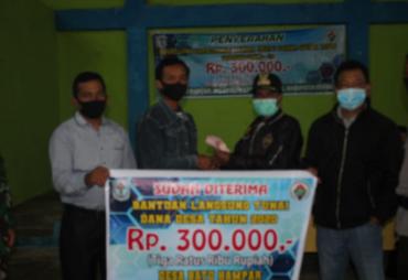 Pembagian BLT DD Tahap 2 bulan ke 6 Desa Batu Hampar Sukses dan Lancar