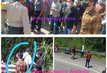 Demo di Kantor Walikota Sarat Kepentingan Politik