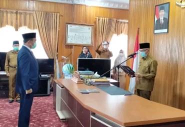 Asraf Kembali Dilantik Jabat PJ Sekda kerinci