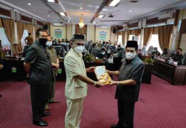 Wako AJB Sampaikan 3 Ranperda ke Dewan