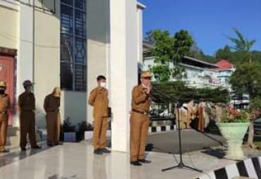 Pimpin Apel Gabungan, Pj. Sekda Alpian: Kerja Sesuai Dengan Tupoksi Dan Tanggungjawab