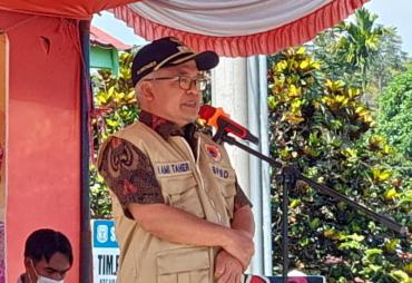 Wakil Bupati Kabupaten Kerinci Ir. H. Ami Taher hadiri dan membuka secara langsung Deklarasi penanganan covid 19 di Kantor Kecamatan Batang Merangin Tamiai