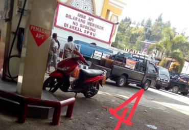 SPBU Pelayang Raya Disinyalir Atur Pembatasan Distribusi Solar Bersubsidi Ke Pelaku UMKM