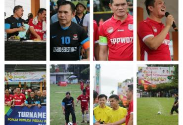 Pembukaan Turnamen Old Stars FPPWD7 Dihadiri Wako Ahmadi Beserta Wawako Antos