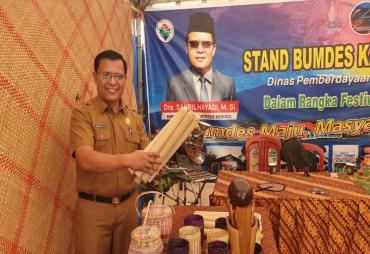 Kepala Dinas PMD Kabupaten Kerinci, Sahril Hayadi 