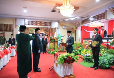 DPRD Sungai Penuh Gelar Paripurna Pengambilan Sumpah PAW