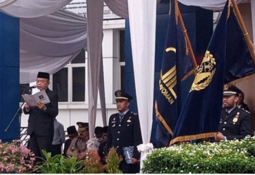 Upacara Hari Bhakti Imigrasi ke- 73 Tahun, Gubernur Jambi Jadi Inspektur 