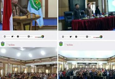 Walikota Sungai Penuh Buka Sosialisasi Tentang Perwako Tahun 2023