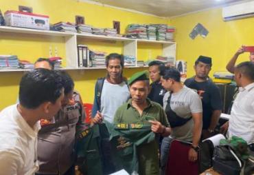 Penipu Berkedok Anggota TNI Gadungan, Diamankan Satreskrim Polres Kerinci