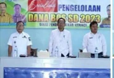 Pemkab Kerinci Laksanakan Sosialisasi Pengelolaan Dana BOS Tahun 2023