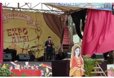 Gubernur Jambi Apresiasi Ajang Kreasi Siswa SMAN 1 Kota Jambi