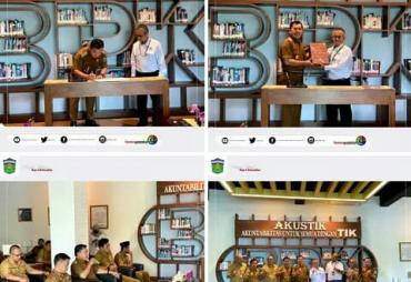 Wako Ahmadi Serahkan LKPD Tahun 2022 Ke BPK RI Perwakilan Provinsi Jambi