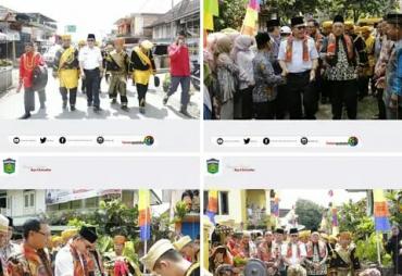 Memenuhi Undangan Wako Ahmadi Hadiri Kenduri Adat Jujun