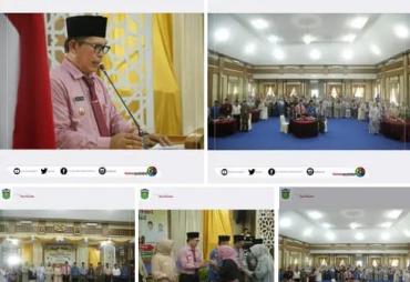 TP. PKK Dan GOW serta DWP Kota Sungai Penuh Gelar Silaturahmi dan Halal BI Halal