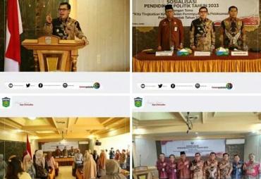 Wako Ahmadi Buka Sosialisasi Pendidikan Politik 