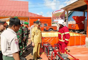 Bupati Kerinci Adirozal Pimpin Apel Pasukan Kesiapsiagaan Penanganan Bencana Kekeringan dan Karhutla