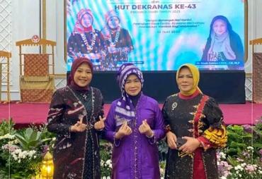 HUT Kartini Ke -145 dan HUT Dekranas Ke - 43 Provinsi Jambi, TP. PPK Sungai Tampil Memukau