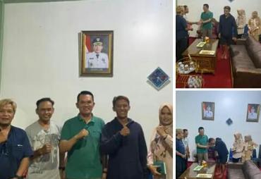 Tanding Tingkat Nasional, Wawako Antos Terima Kunjungan ALTI Sungai Penuh
