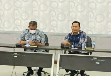 Pimpinan DPRD Kota Sungai Penuh Ikuti Rapat Koordinasi Revisi Perda RTRW 