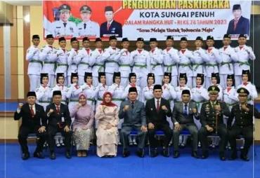 Ketua DPRD Kota Sungai Penuh Hadiri Pengukuhan Anggota Paskibraka Tahun 2023