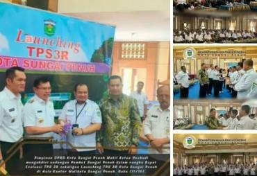 DPRD Sungai Penuh Berikan Apresiasi Pemkot Saat Rapat Evaluasi TPS 3R