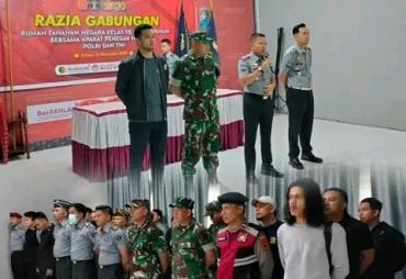 Rumah Tahanan Kelas IIB Sungai Penuh Lakukan Razia Kamar Hunian