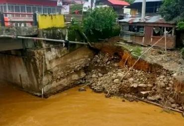 Ambruk Pasca Banjir, Jembatan Tamia Sudah Bisa Dilalui