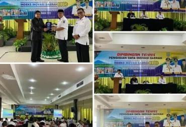 Gelar Bimtek, Pemkab Kerinci Terima Penghargaan Innovative Government Award