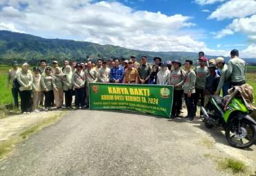 Bersama Pemkot Sungai Penuh, Kodim 0417 Kerinci Tinjau Karya Bakti