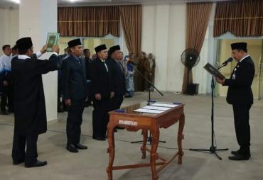 Pj Bupati Kerinci Lantik Tiga Direktur Perumda Air Minum Tirta Sakti Kerinci