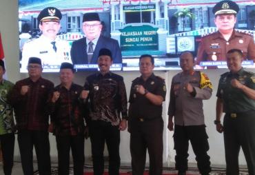 Pemkab Kerinci Sambut Kedatangan Kajari Sungai Penuh Yang Baru 