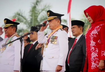 Pemprov Jambi Gelar Upacara HUT Kemerdekaan RI KE-79 di Lapangan Kantor Gubernur Jambi