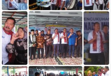 Menakjubkan, Antusias Masyarakat TANCO Hadiri Pelantikan Tim Pemenangan Monadi - Murison