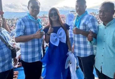 Sangat Berkesan, Deklarasi Pejuang Monadi-Murison Tampilkan Tarian Tradisional Rentak Kudo