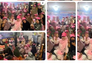 Dukungan Terus Mengalir , Tim Srikandi Kecamatan Danau Kerinci Siap Memenangkan HTK- EZI