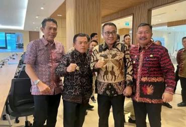 Wako Alfin Temui Menkes RI, Perjuangkan Dukungan Pusat Untuk Pengembangan RSUD MHA Thalib dan RS H Bakri