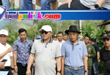 Wali Kota dan Wakil Wali Kota Sungai Penuh Tinjau Kualitas Perbaikan Infrastruktur