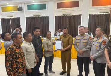PT KMH Ikuti Timdu Bersama Polda Jambi Gelar Rakor Penanganan Konflik Sosial di Kerinci