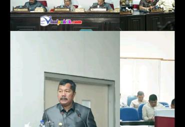 Bupati Kerinci Monadi Hadiri Paripurna III DPRD Kabupaten Kerinci 