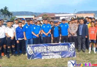 Bupati Kerinci Buka Turnamen Soeratin Cup Kelompok Umur Tingkat Kabupaten Kerinci